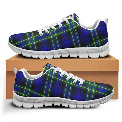 Arbuthnot Modern Tartan Crest Sneakers