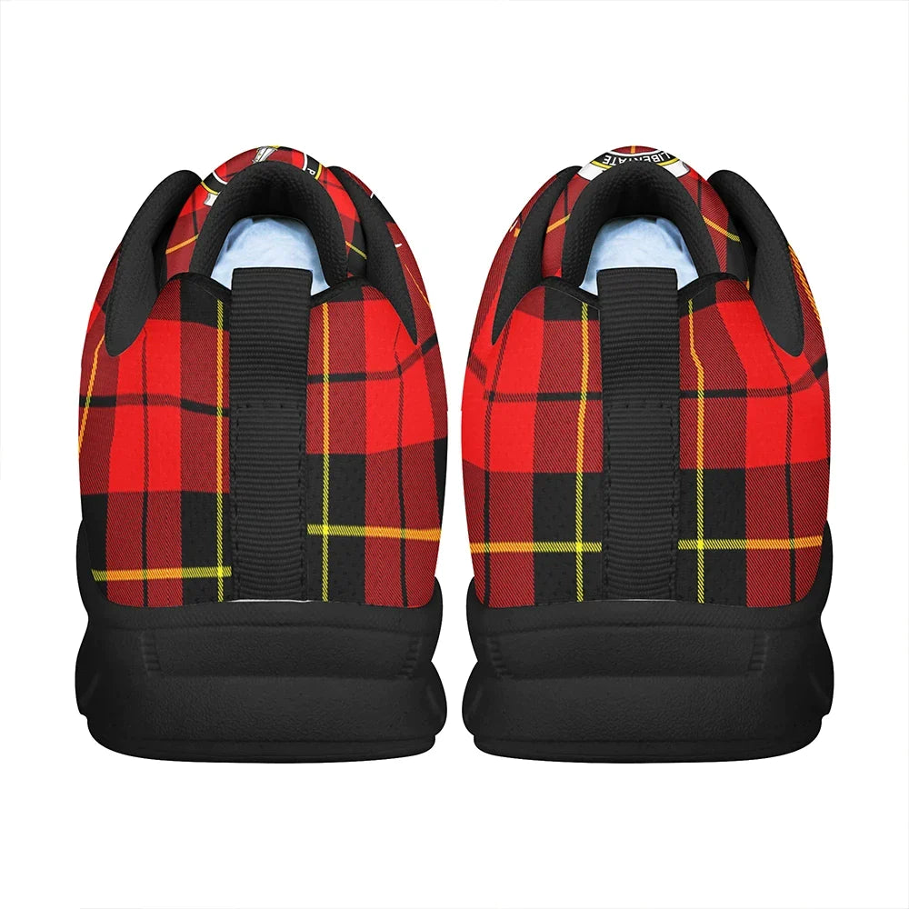 Wallace Hunting - Red Tartan Crest Sneakers