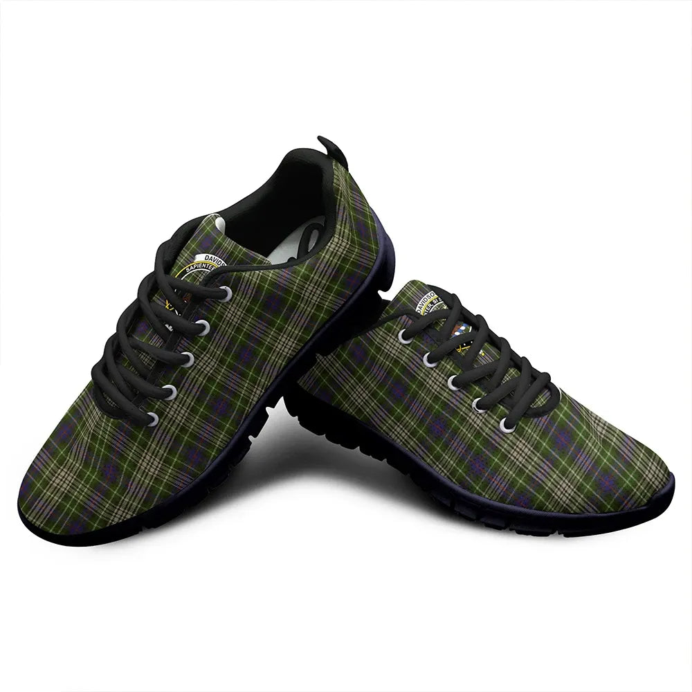 Davidson Tulloch Dress Tartan Crest Sneakers