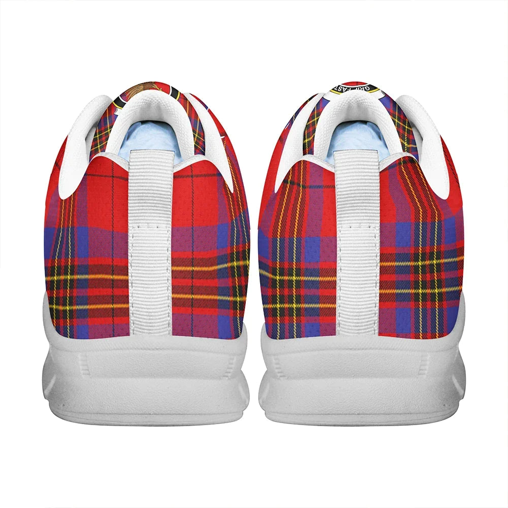 Leslie Modern Tartan Crest Sneakers