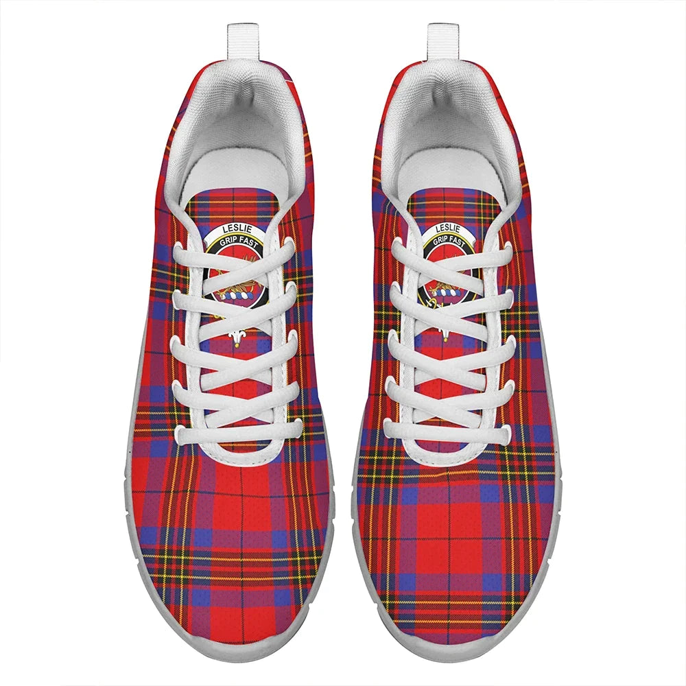 Leslie Modern Tartan Crest Sneakers