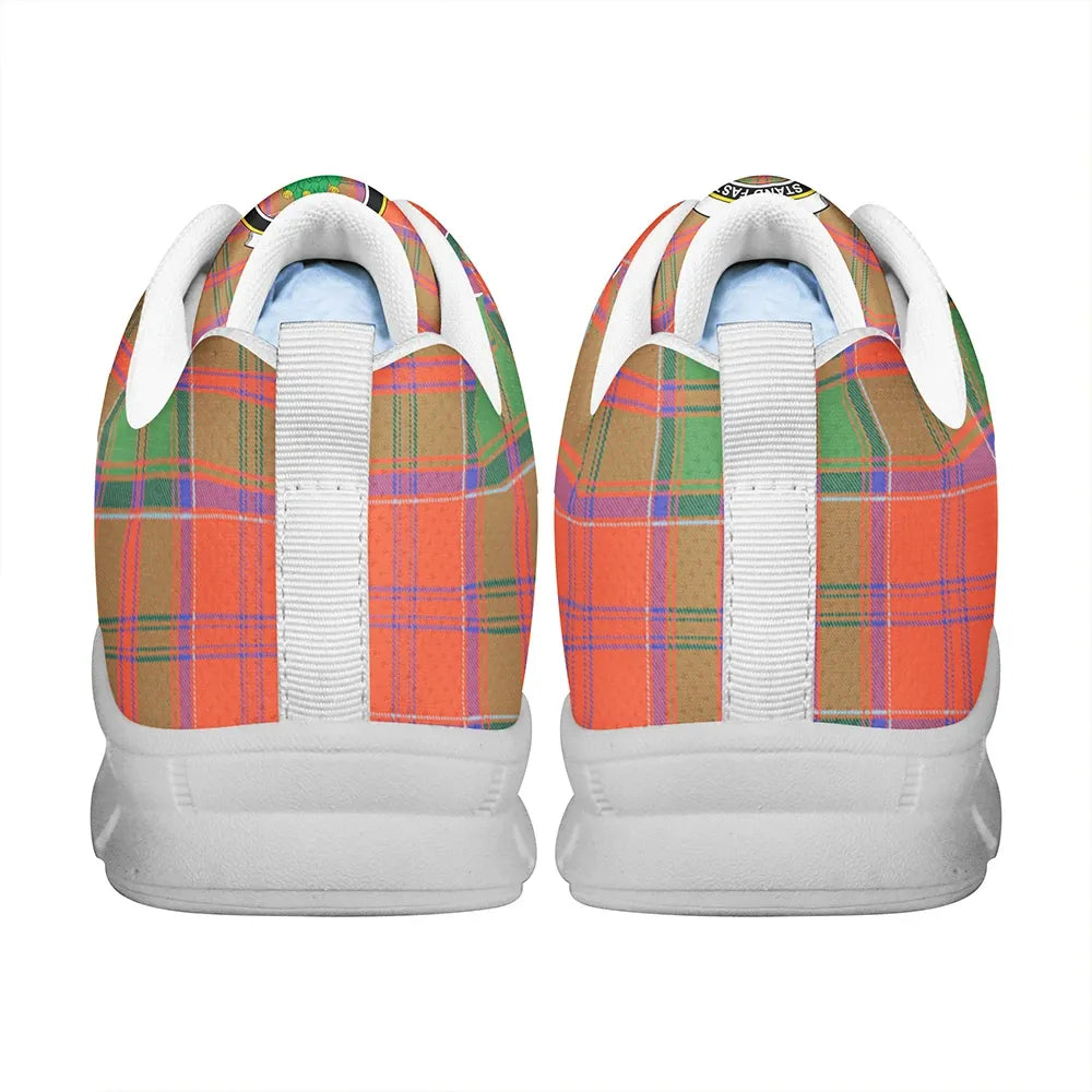 Grant Ancient Tartan Crest Sneakers