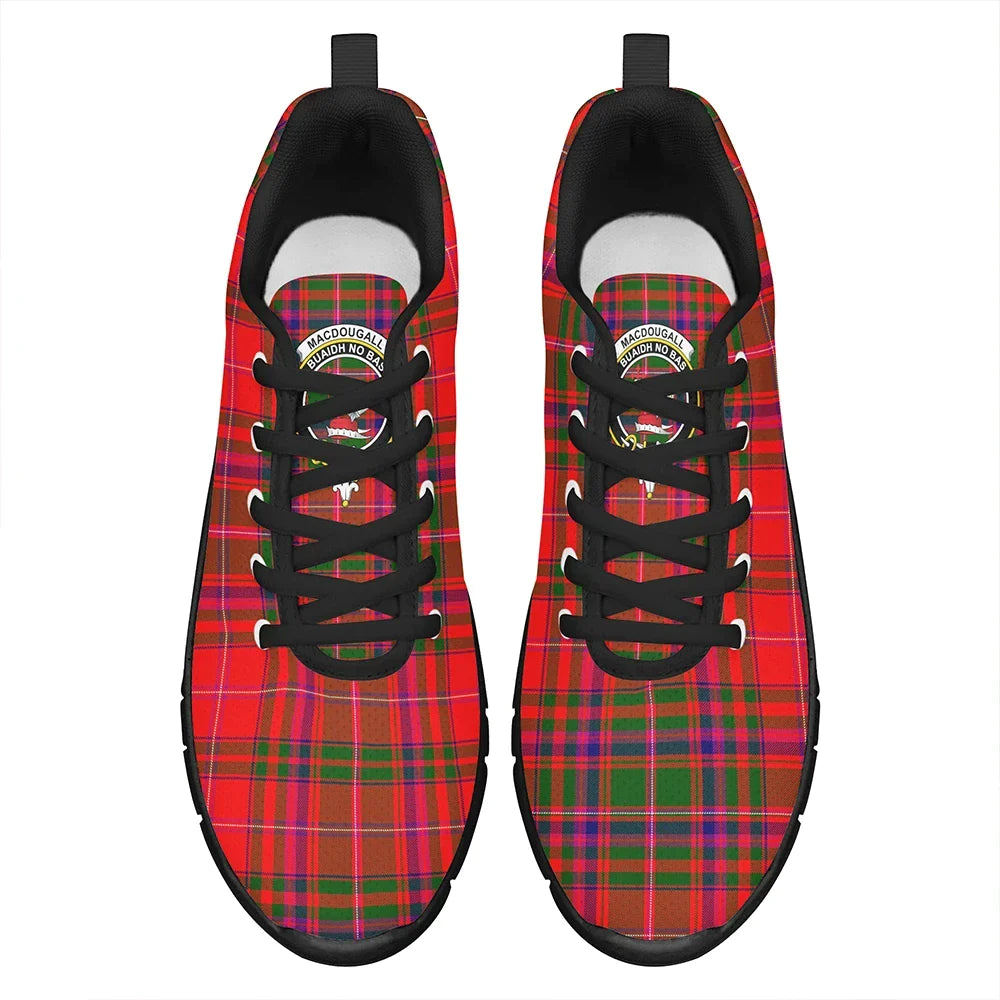 MacDougall Modern Tartan Crest Sneakers