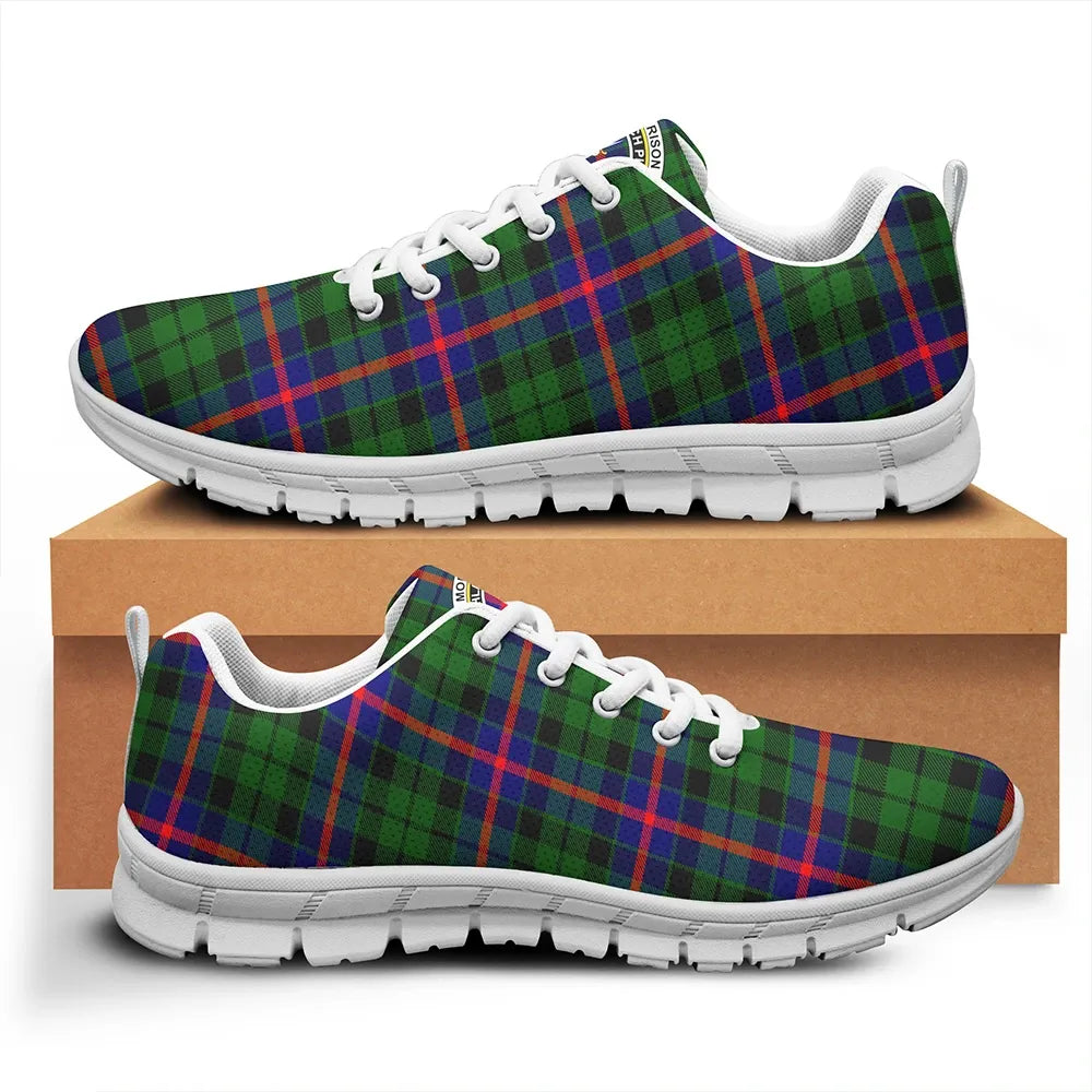 Morrison Modern Tartan Crest Sneakers