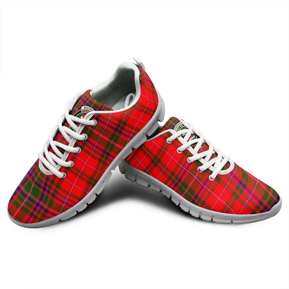 MacDougall Modern Tartan Crest Sneakers