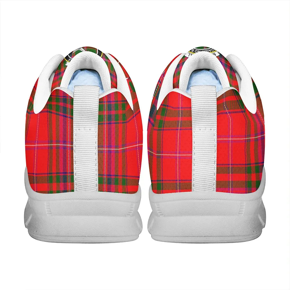 MacDougall Modern Tartan Crest Sneakers