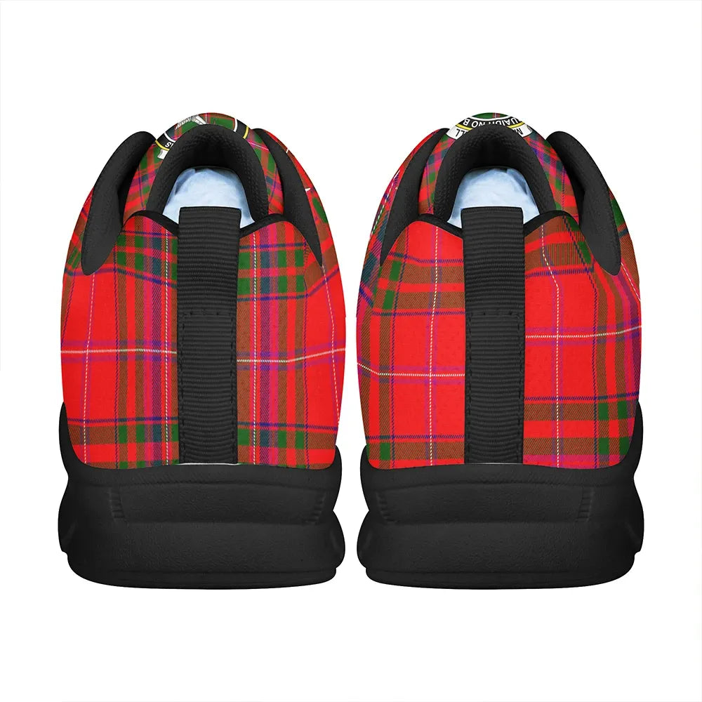 MacDougall Modern Tartan Crest Sneakers