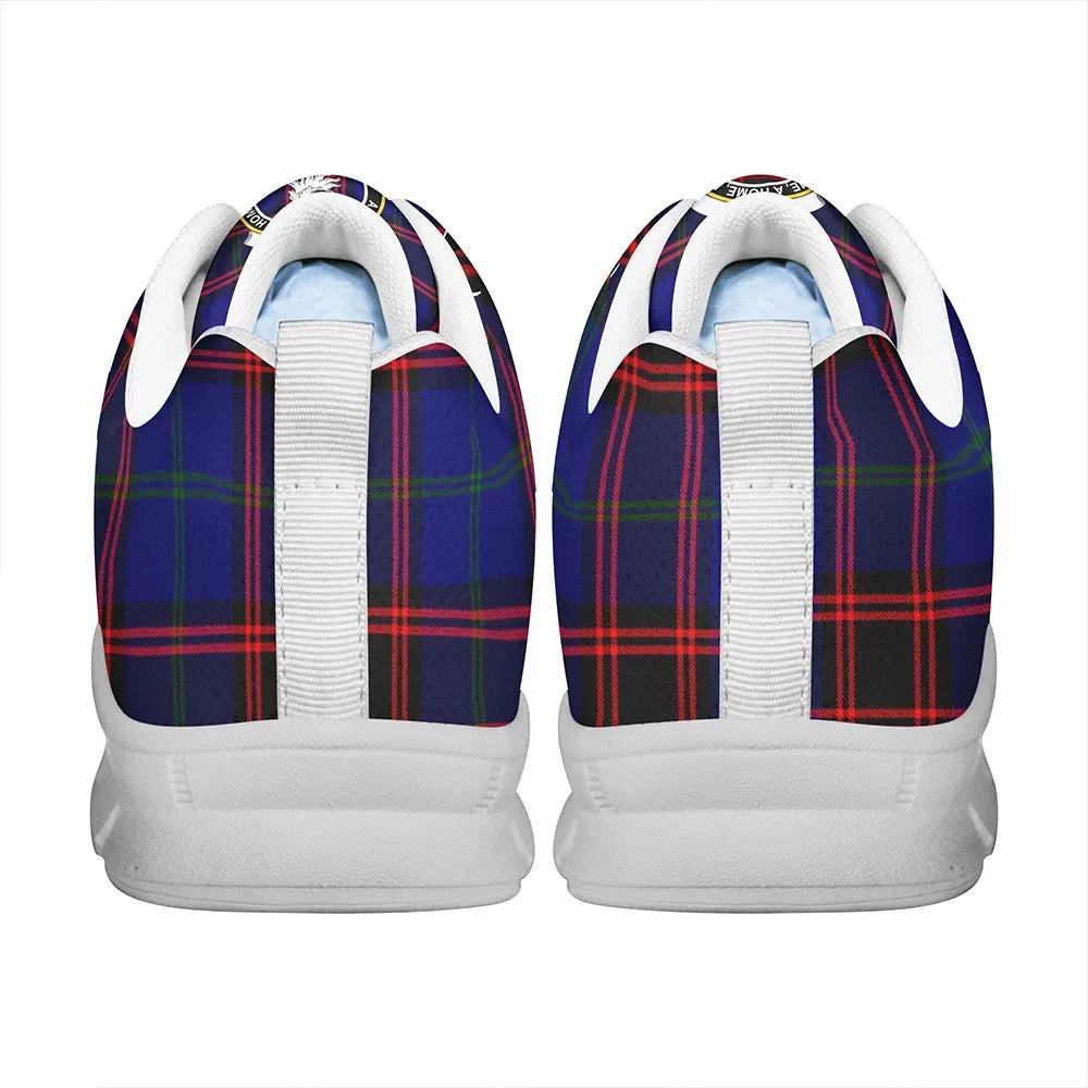 Home Modern Tartan Crest Sneakers