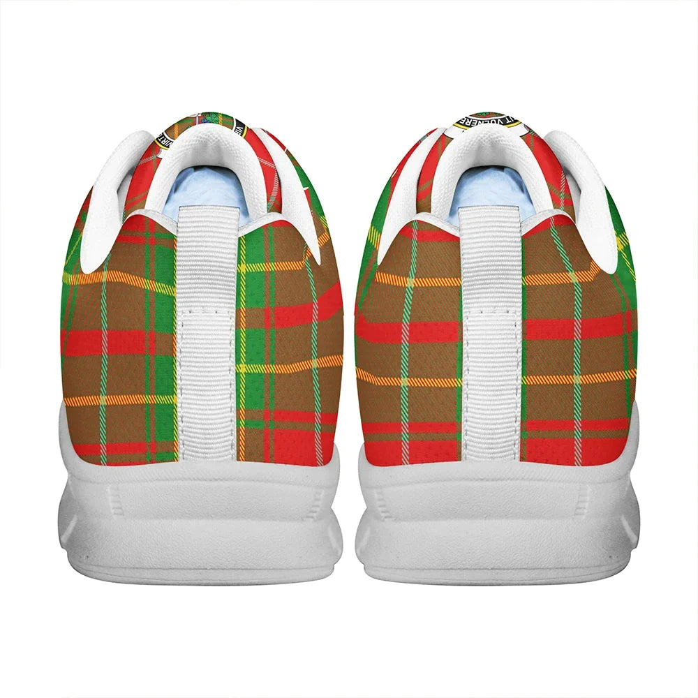 Burnett Ancient Tartan Crest Sneakers