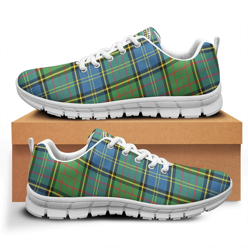 MacMillan Hunting Ancient Tartan Crest Sneakers