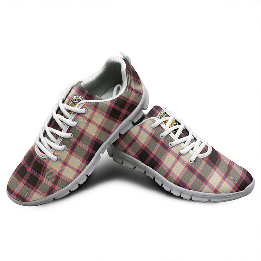 MacPherson Hunting Ancient Tartan Crest Sneakers