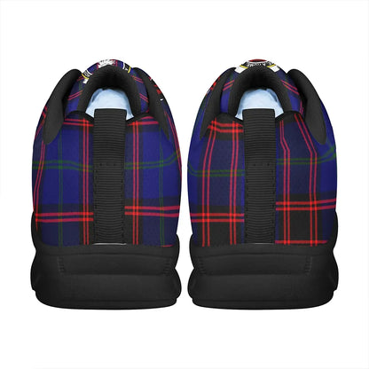 Home Modern Tartan Crest Sneakers