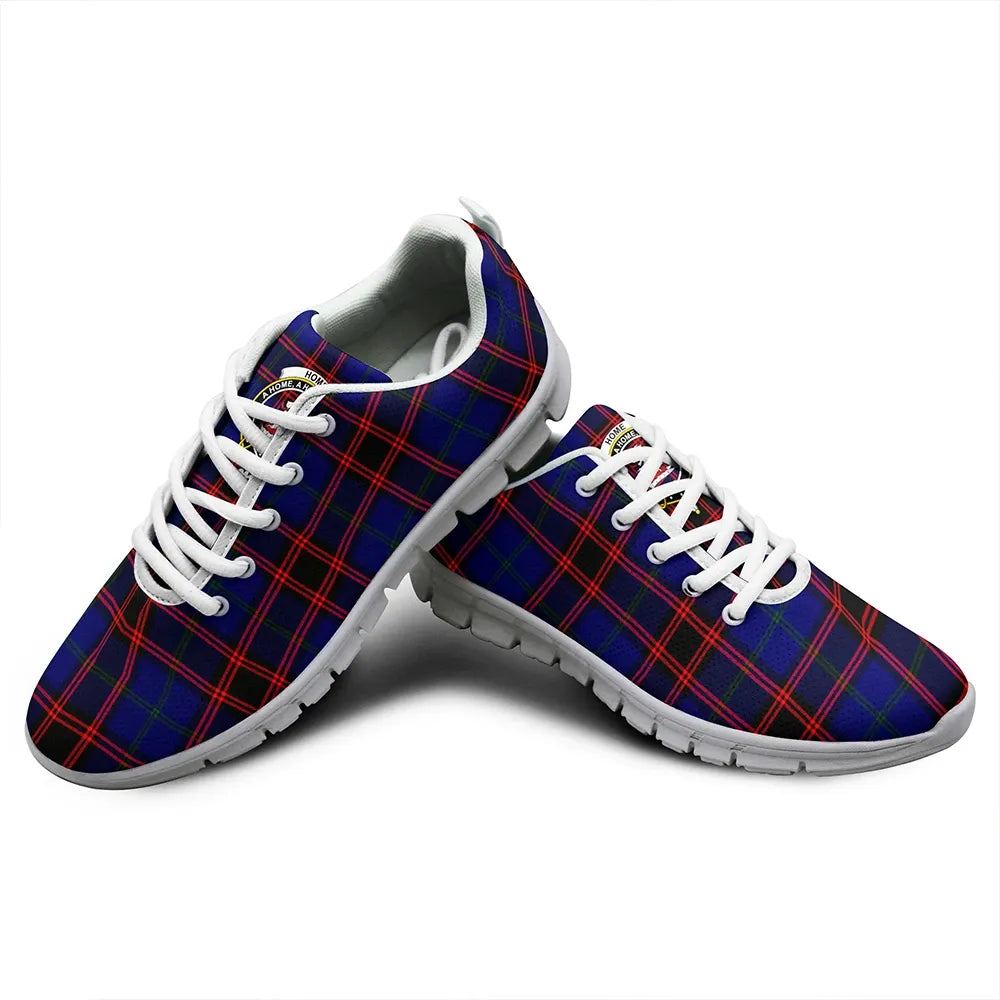 Home Modern Tartan Crest Sneakers