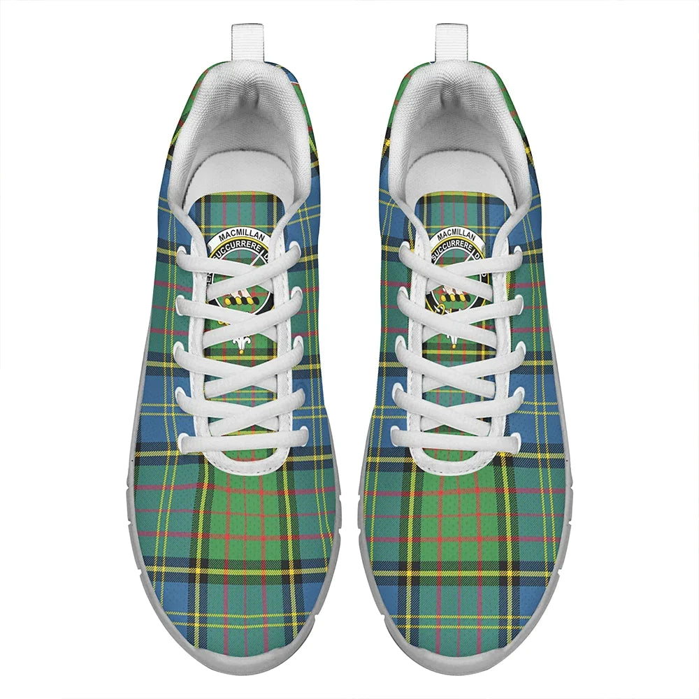 MacMillan Hunting Ancient Tartan Crest Sneakers