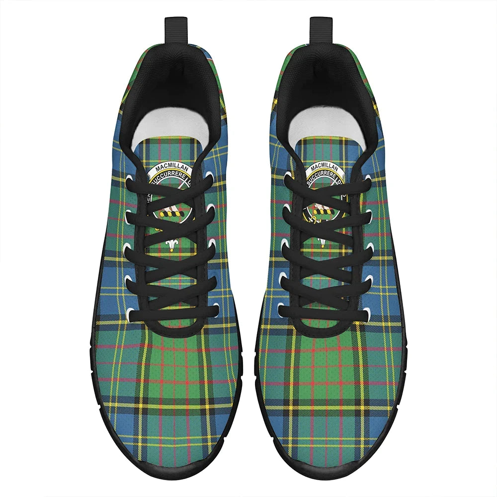 MacMillan Hunting Ancient Tartan Crest Sneakers