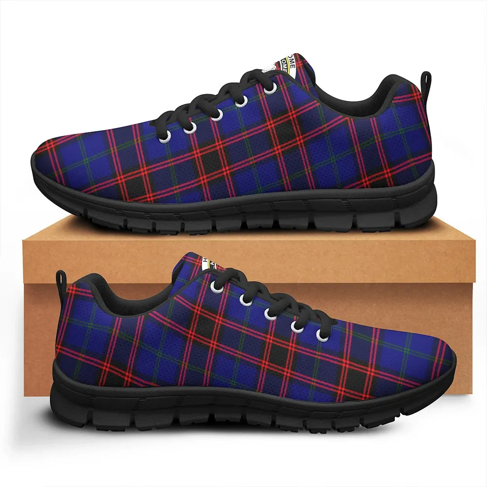 Home Modern Tartan Crest Sneakers