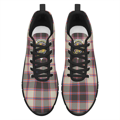 MacPherson Hunting Ancient Tartan Crest Sneakers