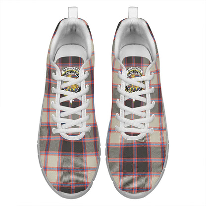 MacPherson Hunting Ancient Tartan Crest Sneakers