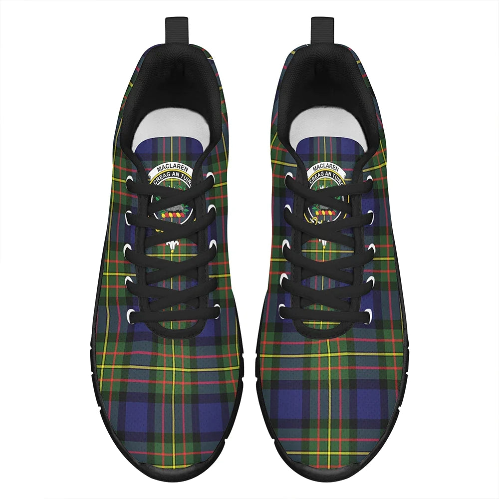 MacLaren Modern Tartan Crest Sneakers