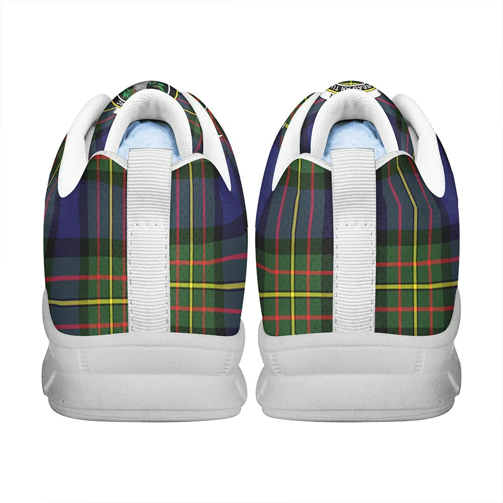 MacLaren Modern Tartan Crest Sneakers