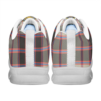 MacPherson Hunting Ancient Tartan Crest Sneakers