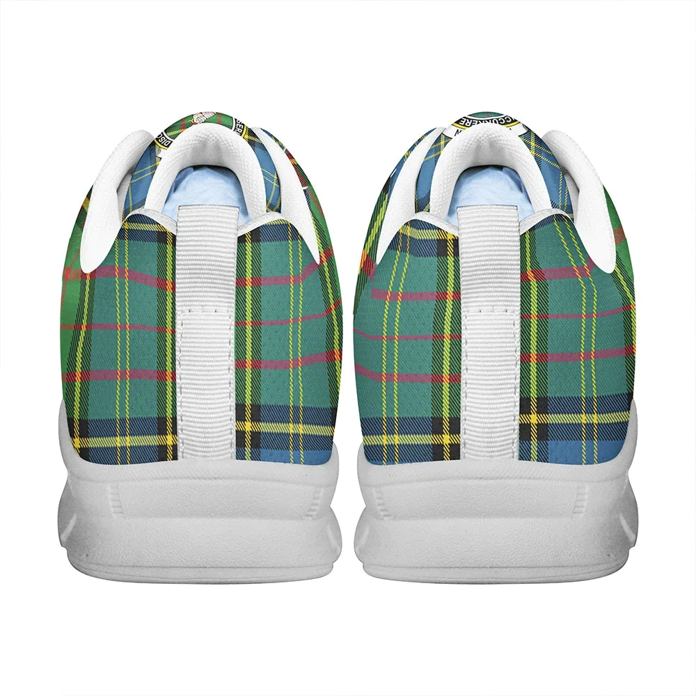 MacMillan Hunting Ancient Tartan Crest Sneakers