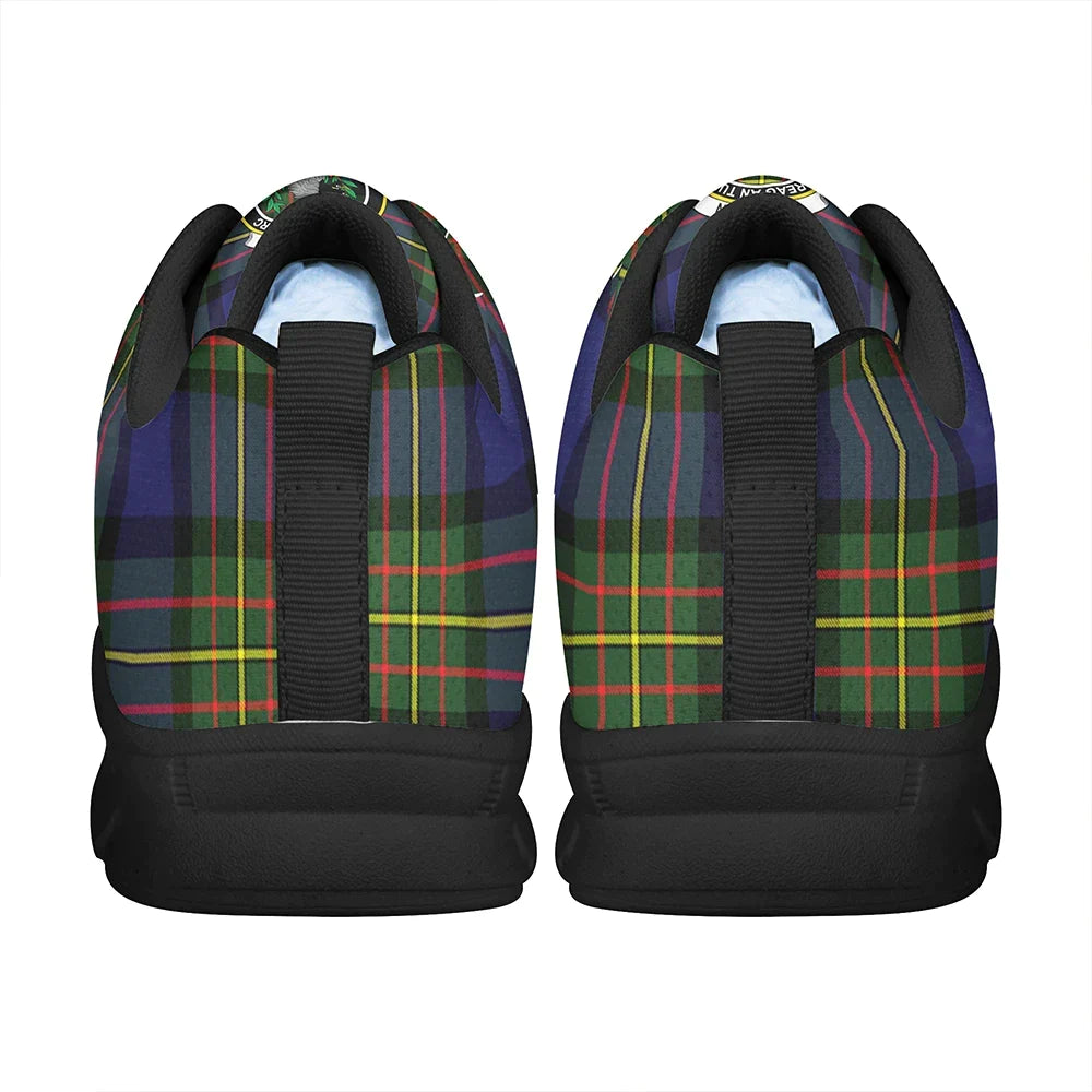 MacLaren Modern Tartan Crest Sneakers