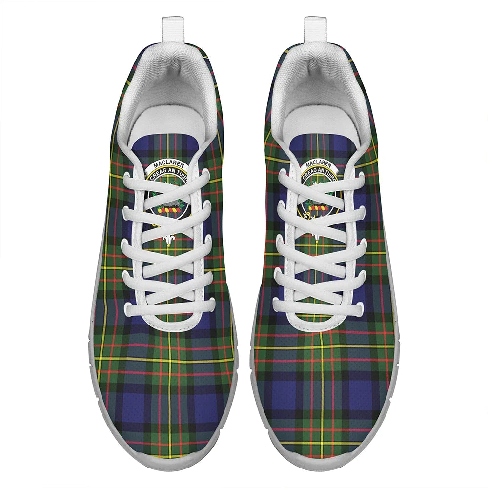 MacLaren Modern Tartan Crest Sneakers