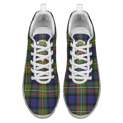 MacLaren Modern Tartan Crest Sneakers