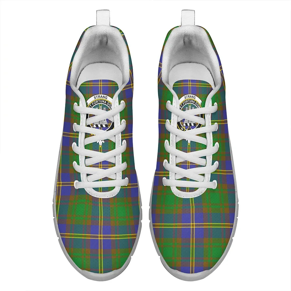 Strange of Balkaskie Tartan Crest Sneakers