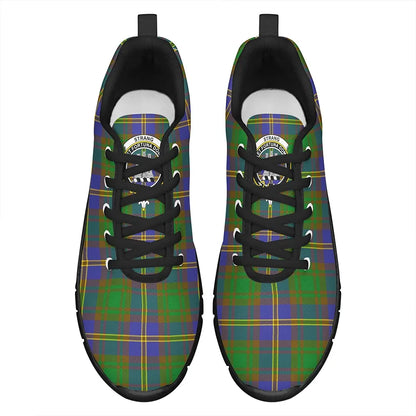 Strange of Balkaskie Tartan Crest Sneakers