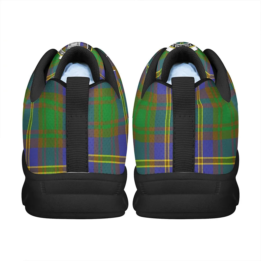 Strange of Balkaskie Tartan Crest Sneakers