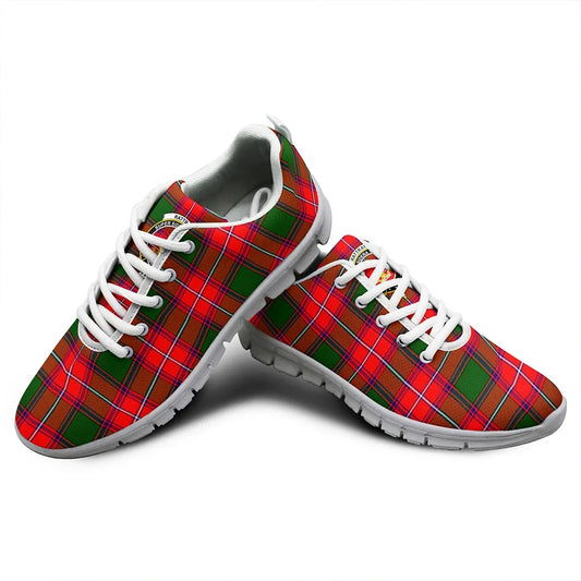 Rattray Modern Tartan Crest Sneakers