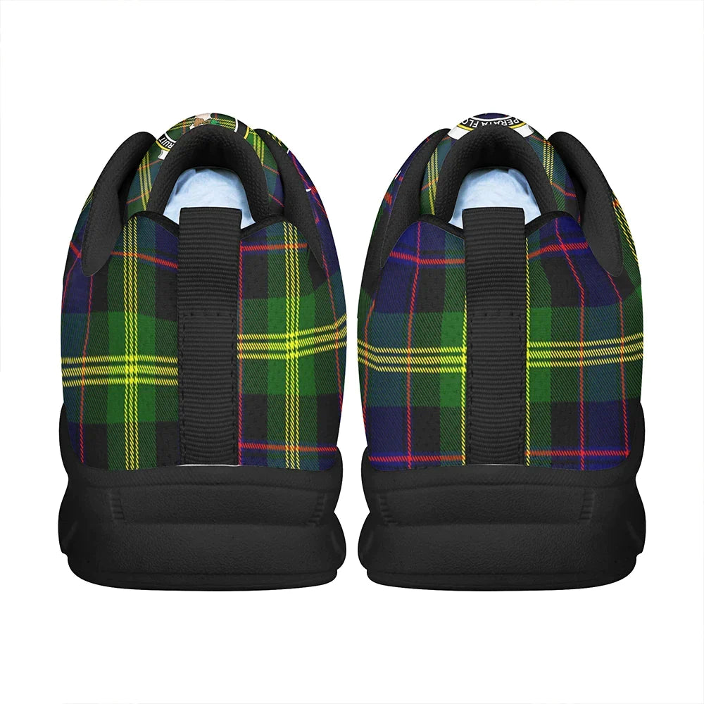 Watson Modern Tartan Crest Sneakers