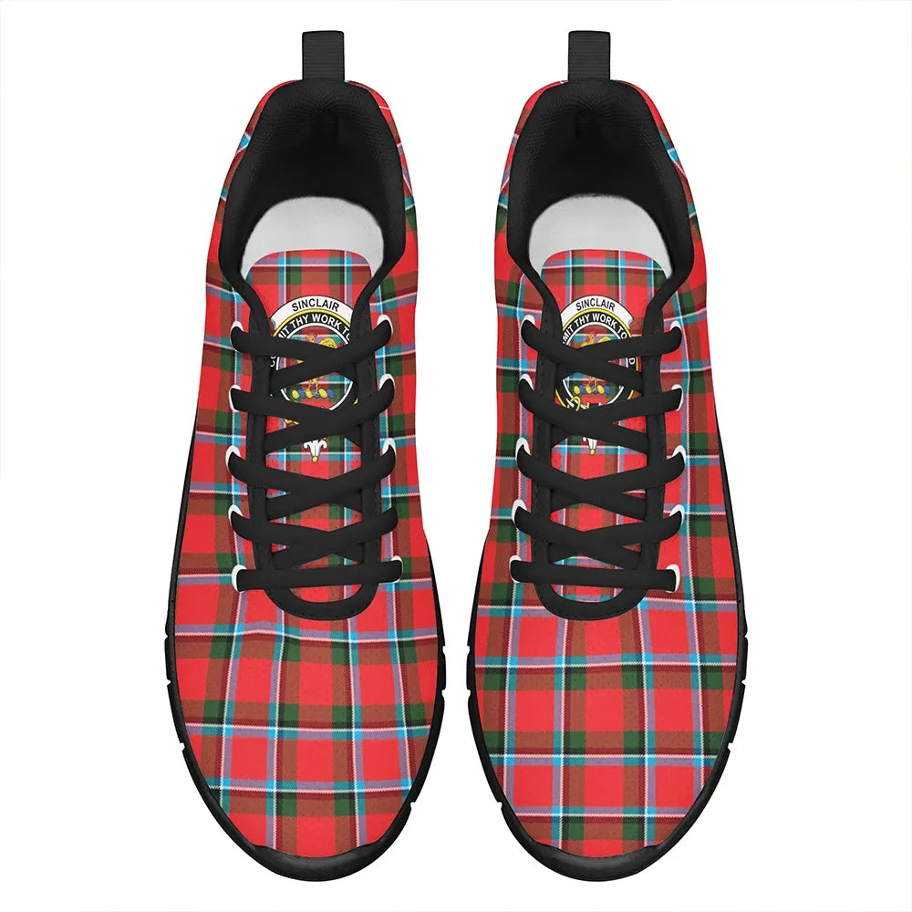 Sinclair Modern Tartan Crest Sneakers