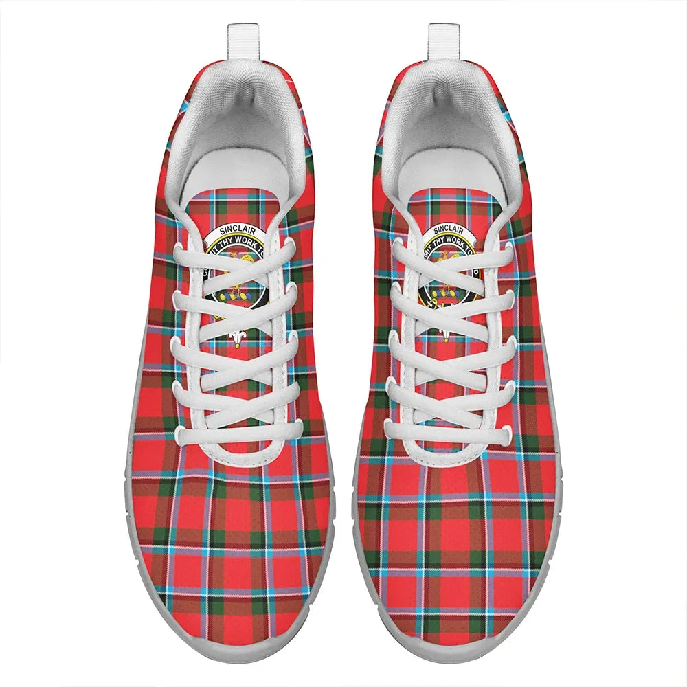 Sinclair Modern Tartan Crest Sneakers