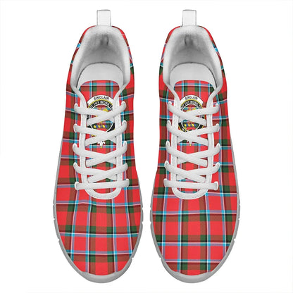 Sinclair Modern Tartan Crest Sneakers