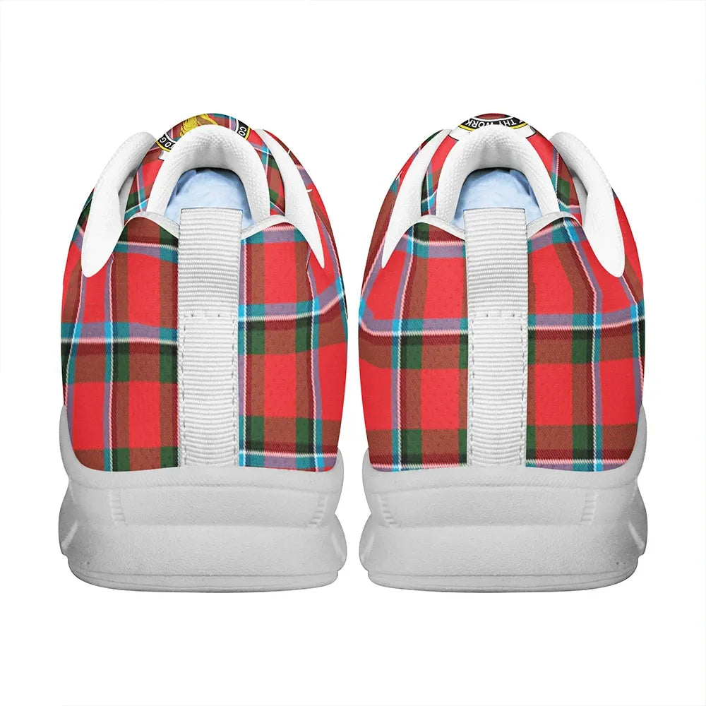 Sinclair Modern Tartan Crest Sneakers