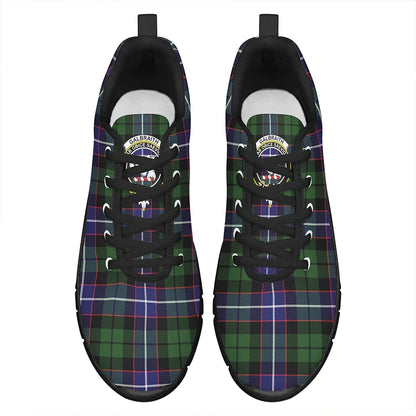 Galbraith Modern Tartan Crest Sneakers