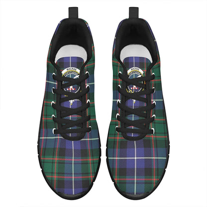 MacRae Hunting Modern Tartan Crest Sneakers