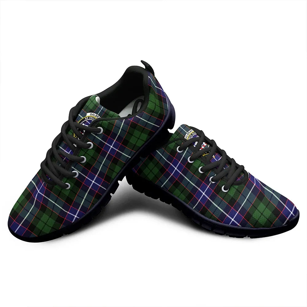 Galbraith Modern Tartan Crest Sneakers