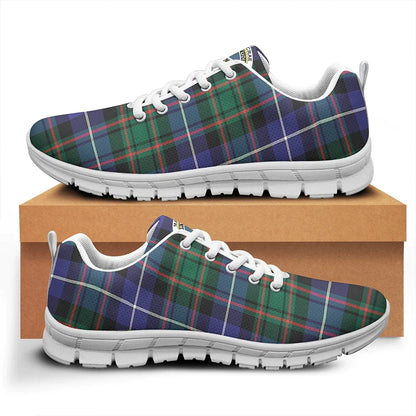 MacRae Hunting Modern Tartan Crest Sneakers