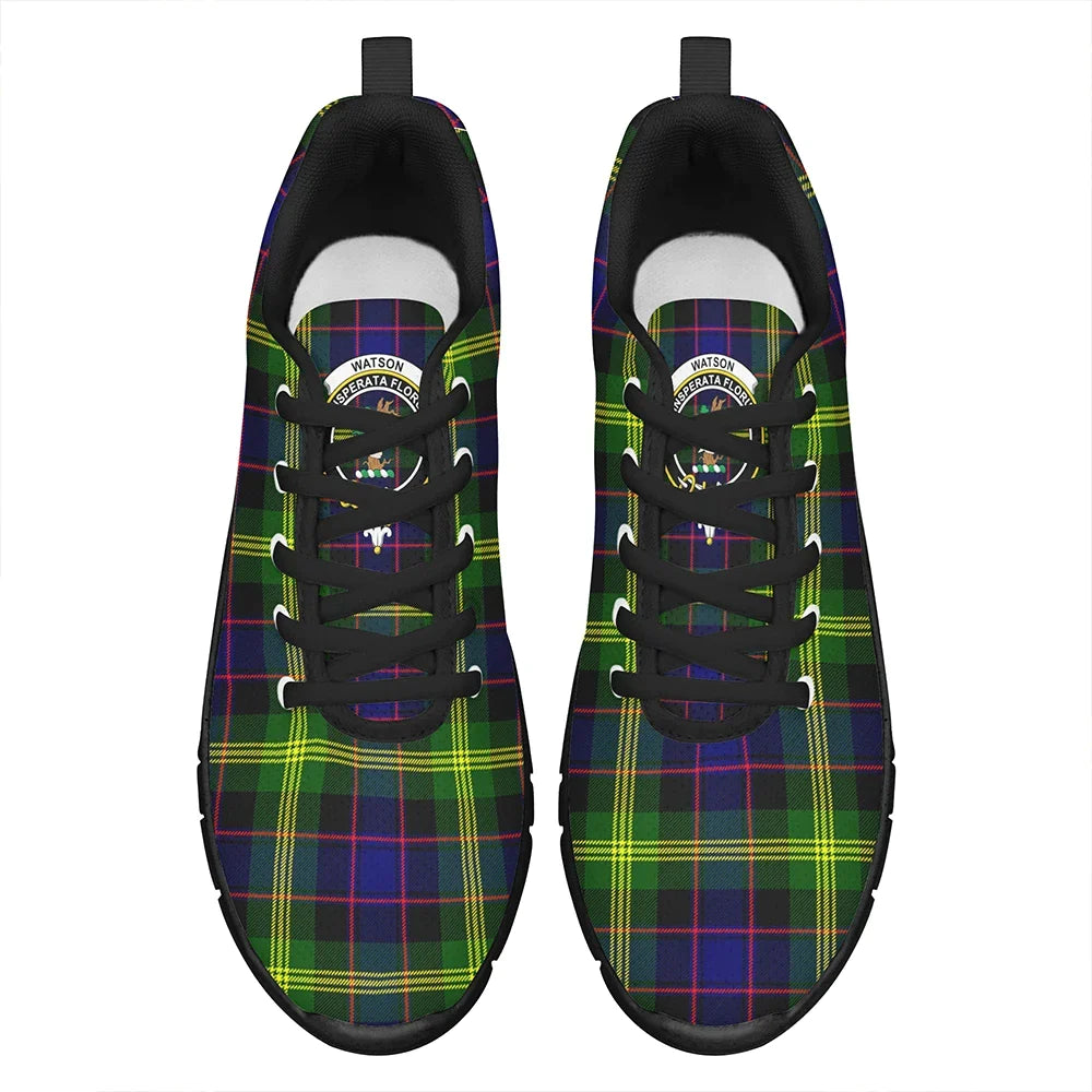 Watson Modern Tartan Crest Sneakers