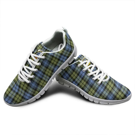 Campbell Faded Tartan Crest Sneakers