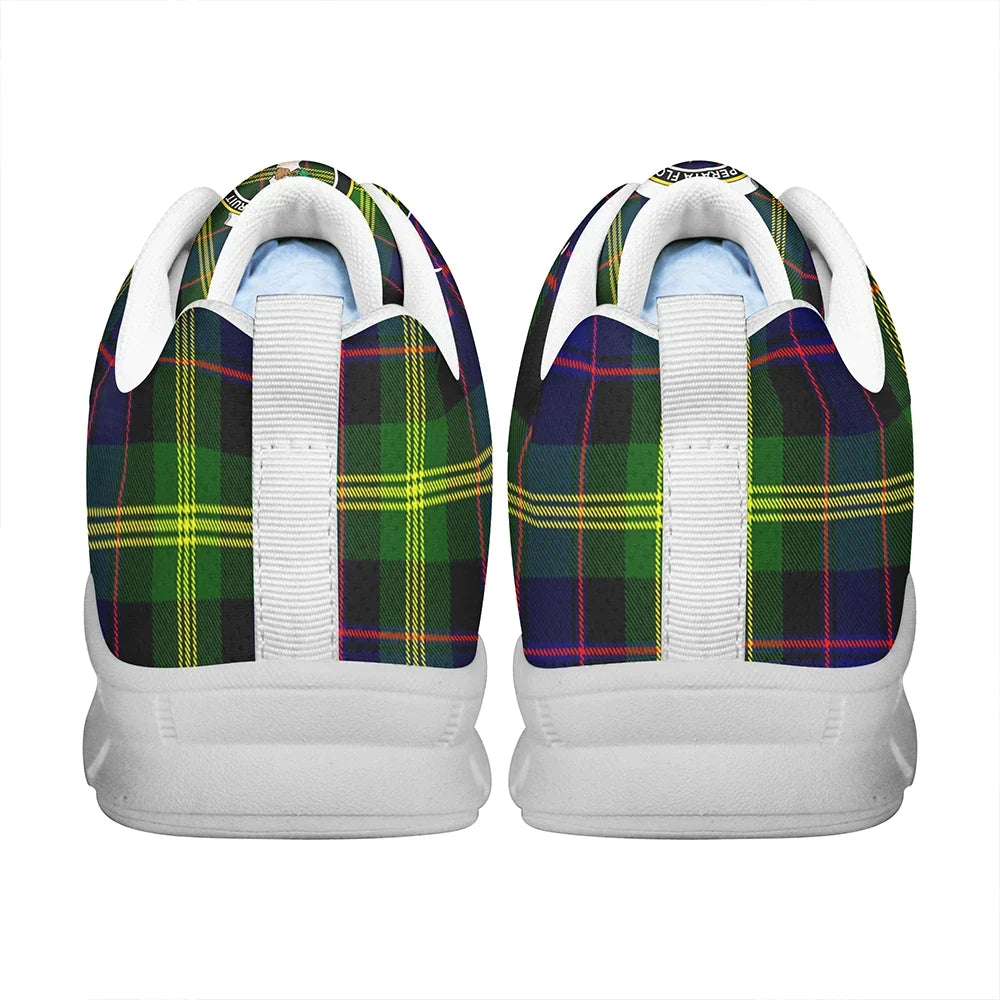 Watson Modern Tartan Crest Sneakers