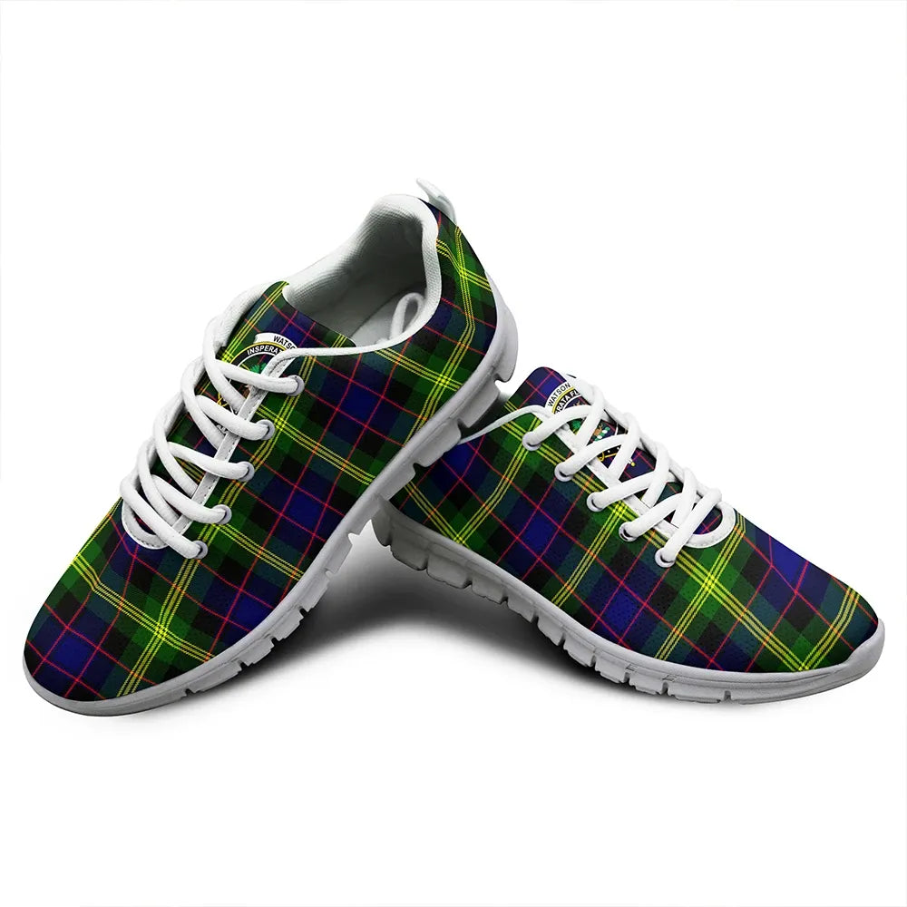 Watson Modern Tartan Crest Sneakers