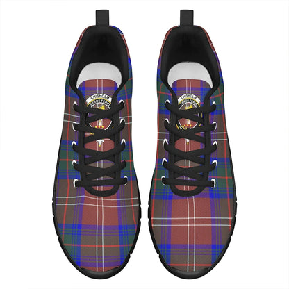 Chisholm Hunting Modern Tartan Crest Sneakers