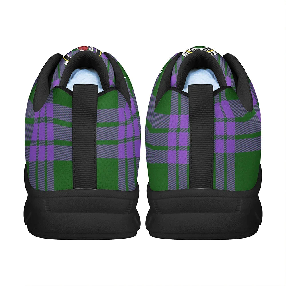 Elphinstone Tartan Crest Sneakers