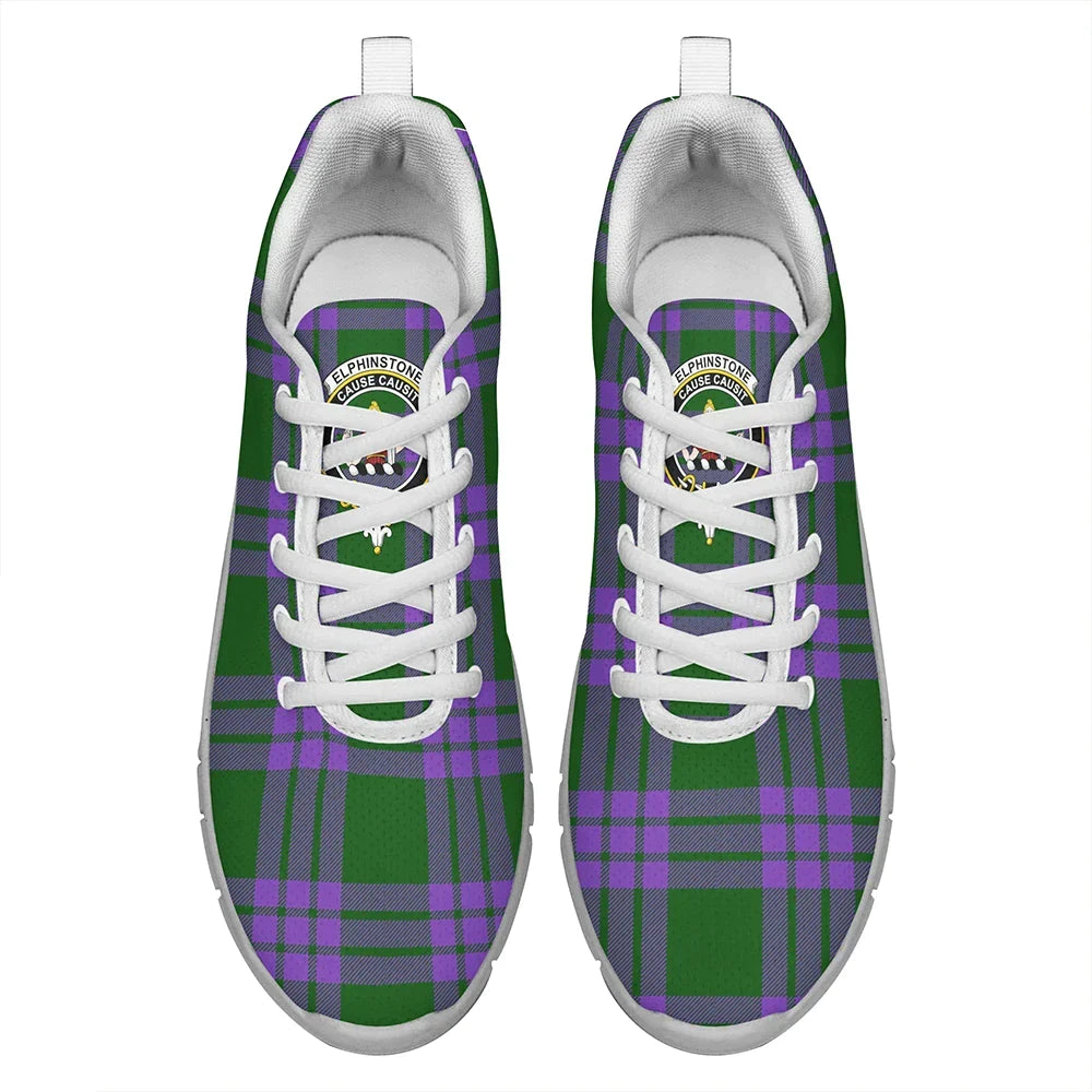 Elphinstone Tartan Crest Sneakers