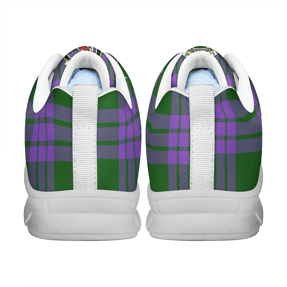 Elphinstone Tartan Crest Sneakers